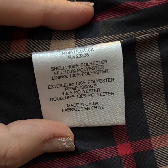 Pendleton Vibrant Red Quilted Puffer Jacket - Picture 9 of 11